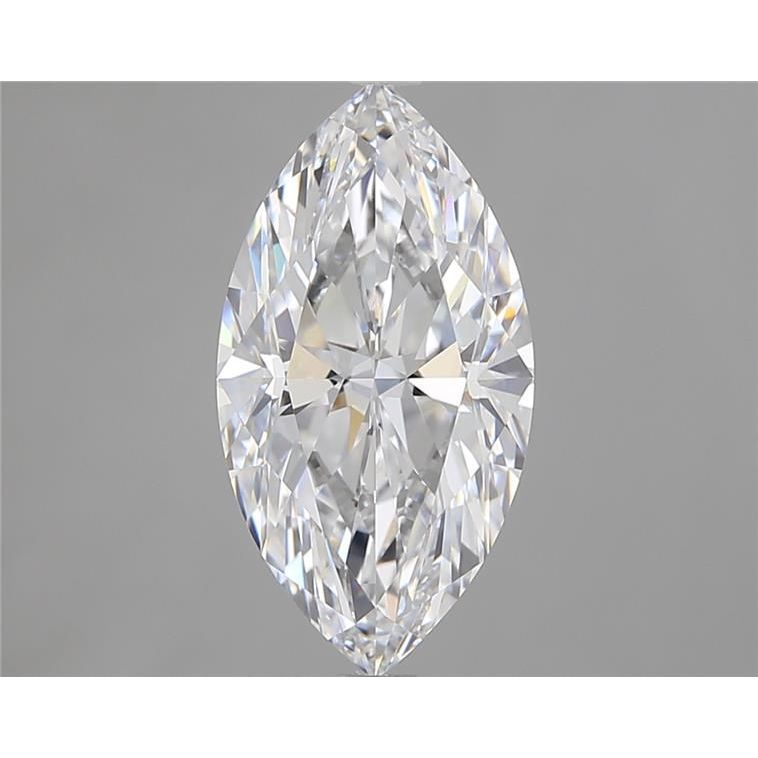 2.61 Carat Marquise Loose Diamond, D, FL, Super Ideal, GIA Certified | Thumbnail