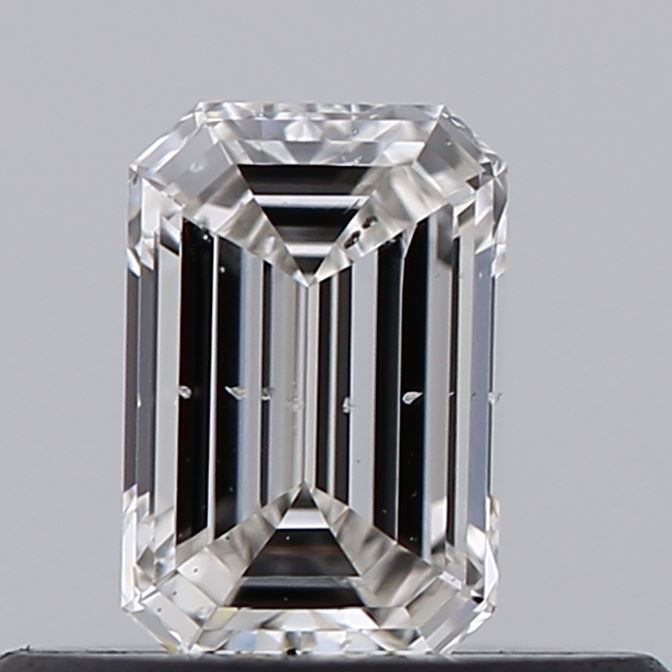 0.30 Carat Emerald Loose Diamond, G, SI2, Ideal, GIA Certified | Thumbnail