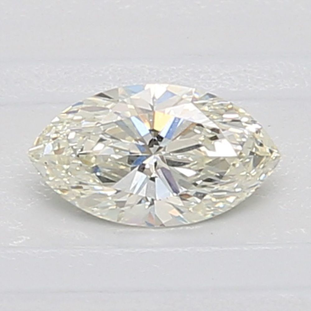 0.42 Carat Marquise Loose Diamond, K, VS2, Ideal, GIA Certified | Thumbnail