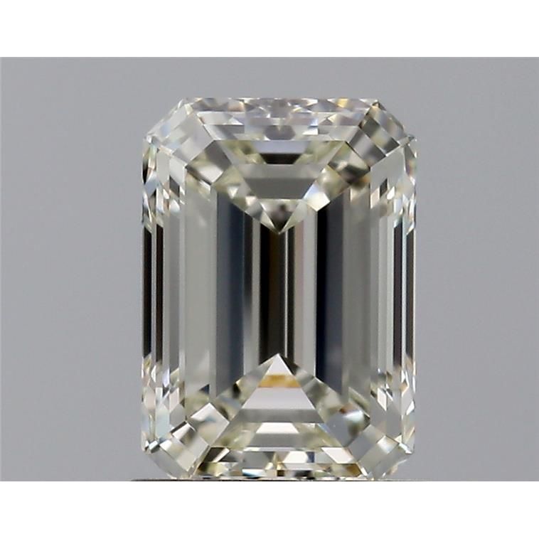 1.00 Carat Emerald Loose Diamond, J, VVS2, Super Ideal, GIA Certified