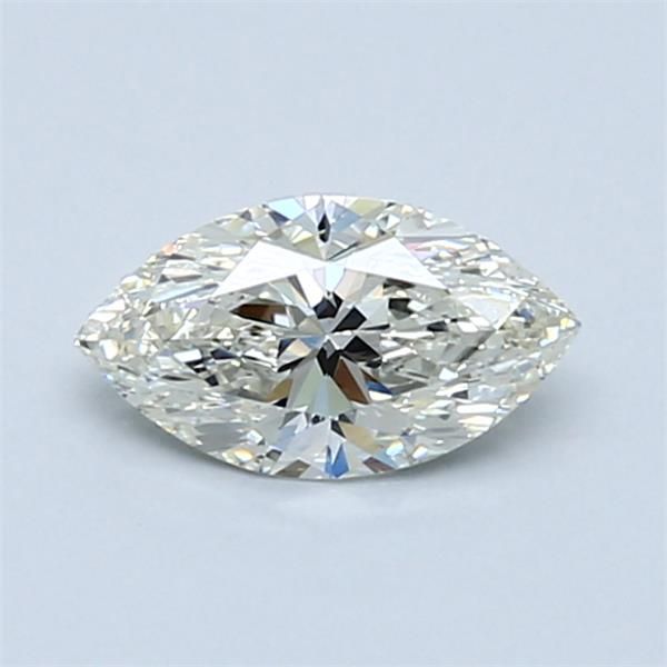 0.51 Carat Marquise Loose Diamond, J, SI2, Ideal, GIA Certified