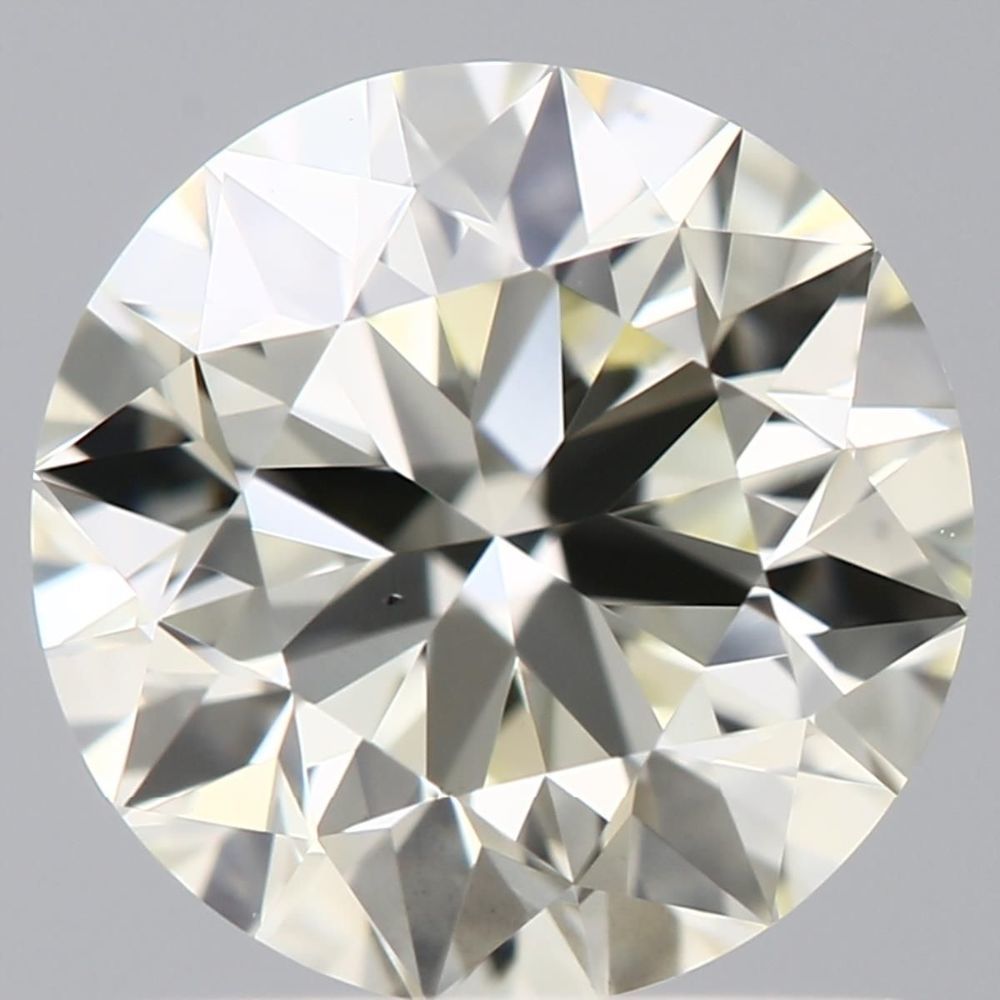 1.02 Carat Round Loose Diamond, N, VS1, Ideal, GIA Certified