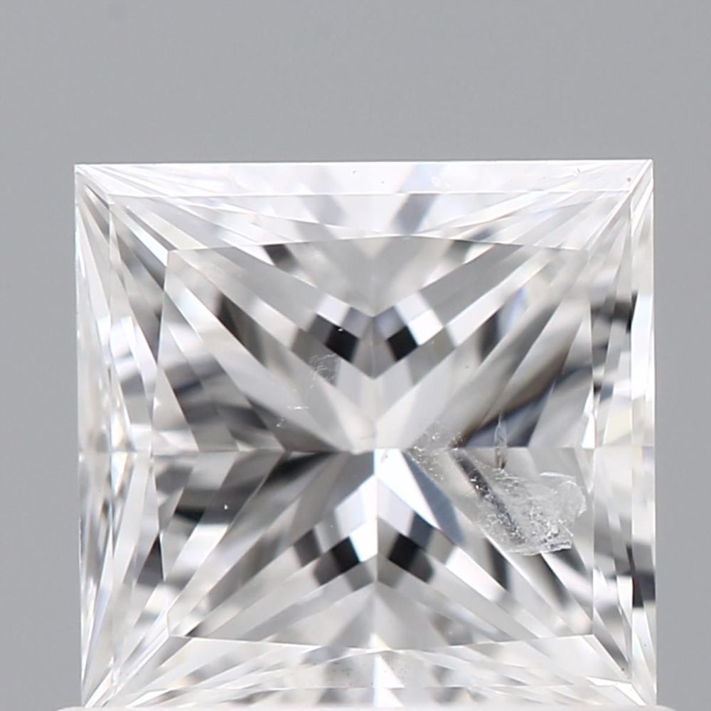 0.70 Carat Princess Loose Diamond, D, I1, Ideal, GIA Certified