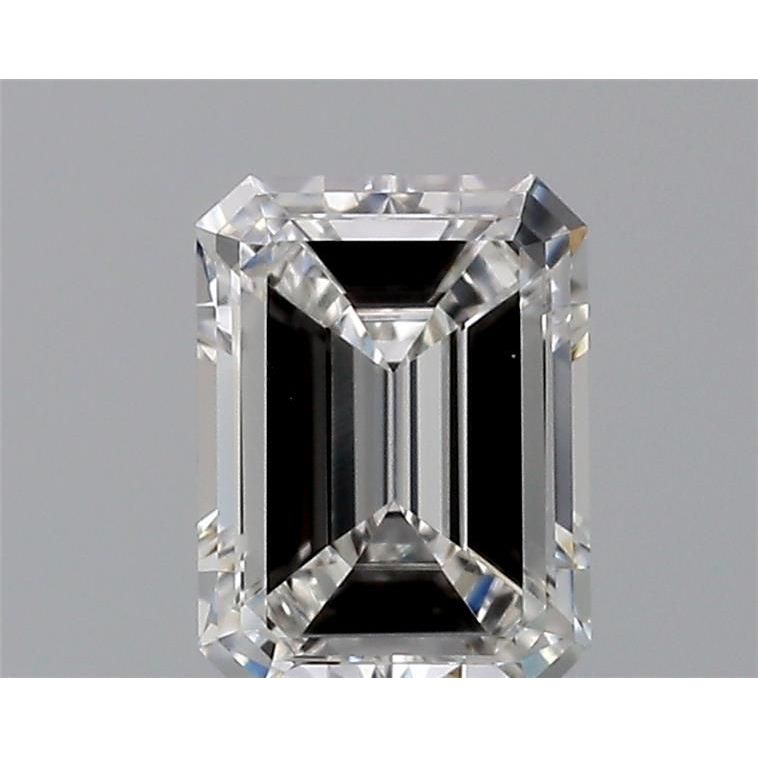 0.52 Carat Emerald Loose Diamond, E, IF, Ideal, GIA Certified | Thumbnail