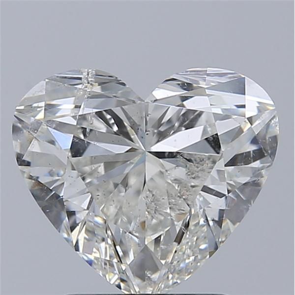 1.81 Carat Heart Loose Diamond, H, SI2, Super Ideal, GIA Certified | Thumbnail