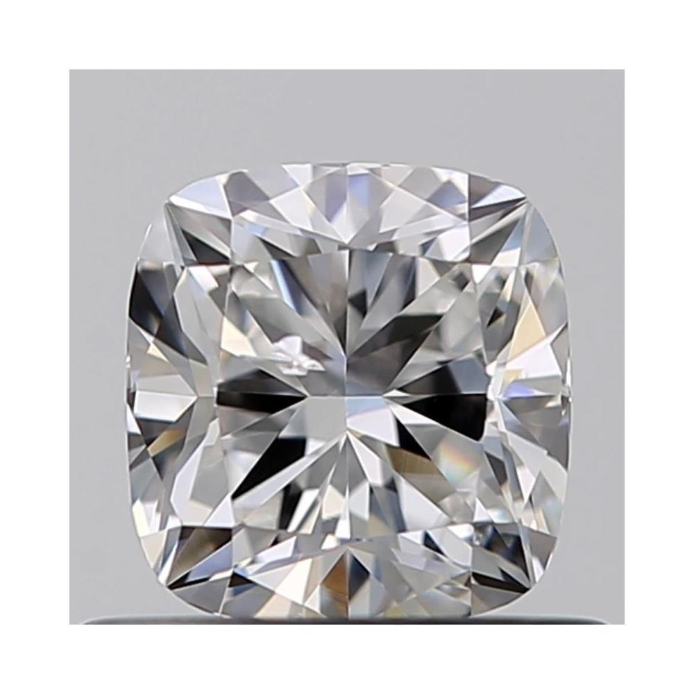 0.52 Carat Cushion Loose Diamond, E, SI2, Ideal, GIA Certified