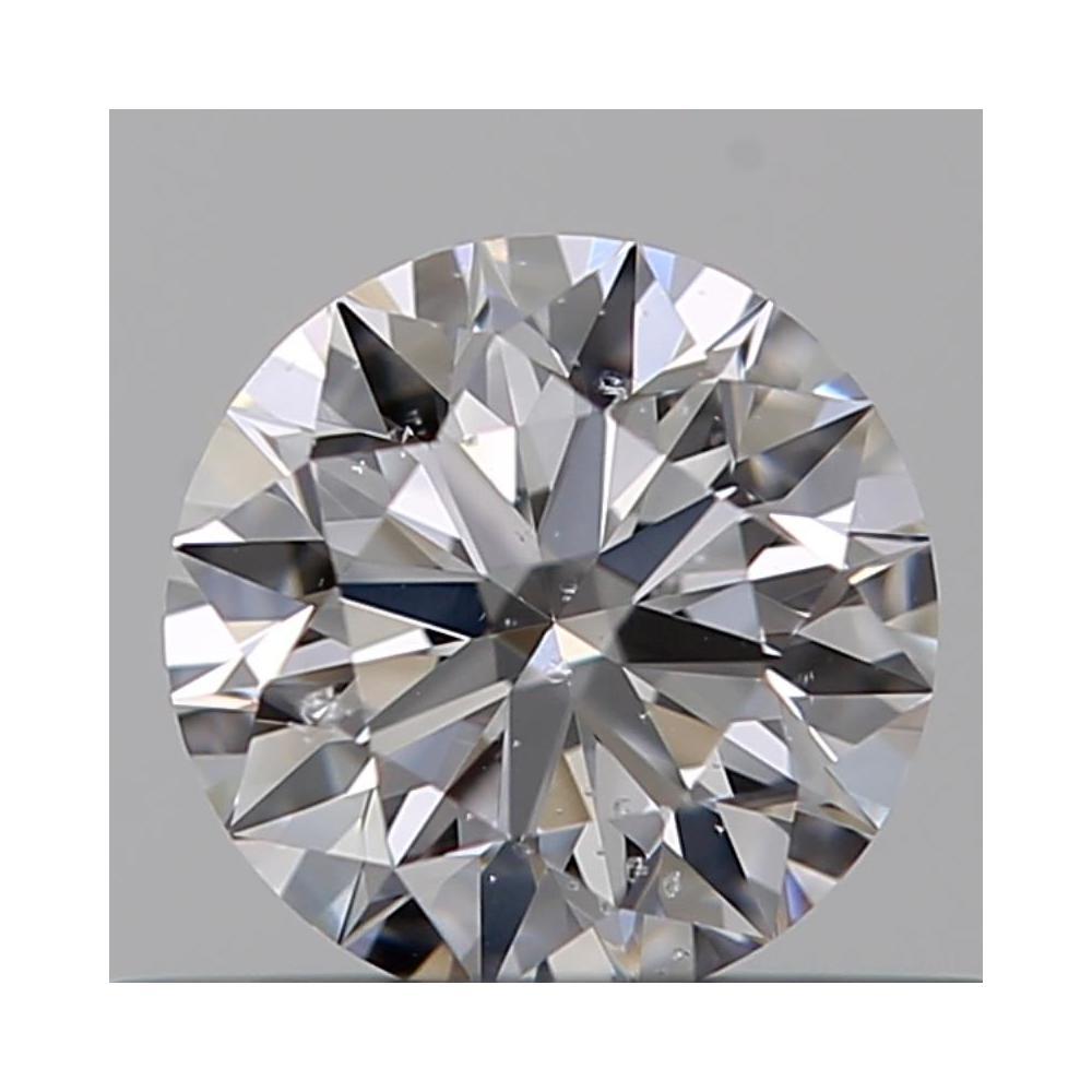 0.36 Carat Round Loose Diamond, D, SI2, Super Ideal, GIA Certified | Thumbnail