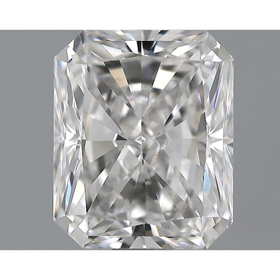 1.02 Carat Radiant Loose Diamond, F, VS2, Ideal, GIA Certified | Thumbnail