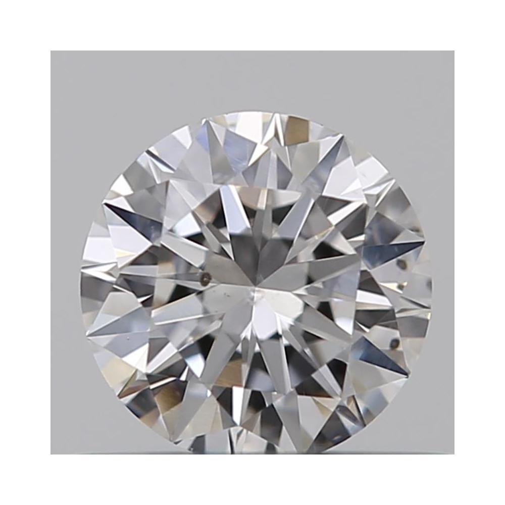 0.40 Carat Round Loose Diamond, D, SI2, Ideal, GIA Certified | Thumbnail