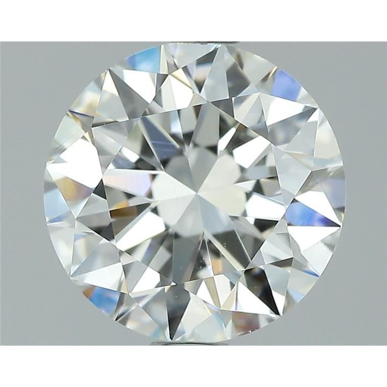 1.50 Carat Round Loose Diamond, I, VVS2, Ideal, GIA Certified