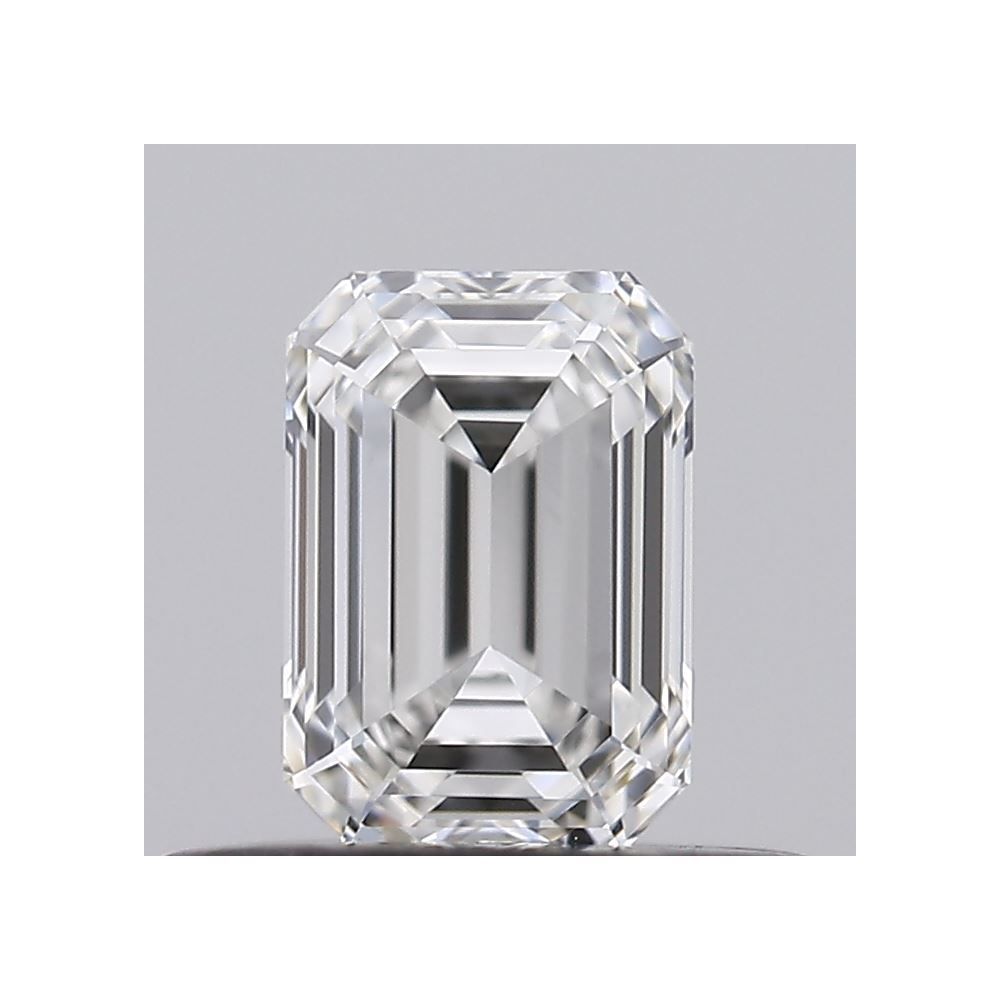 0.43 Carat Emerald Loose Diamond, F, VVS1, Ideal, GIA Certified