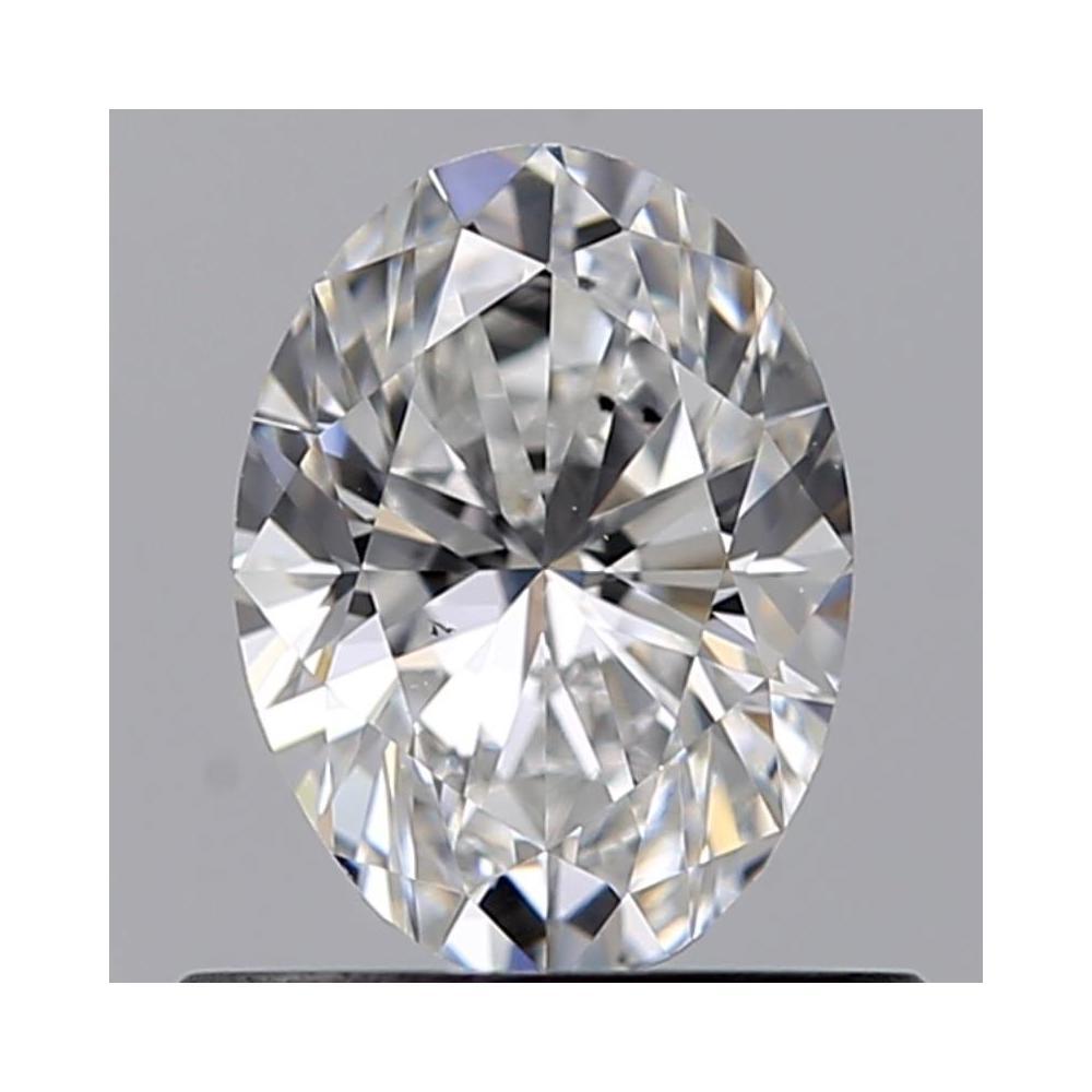 0.54 Carat Oval Loose Diamond, D, VS2, Ideal, GIA Certified