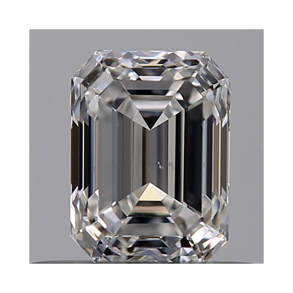 0.50 Carat Emerald Loose Diamond, F, VS1, Excellent, GIA Certified