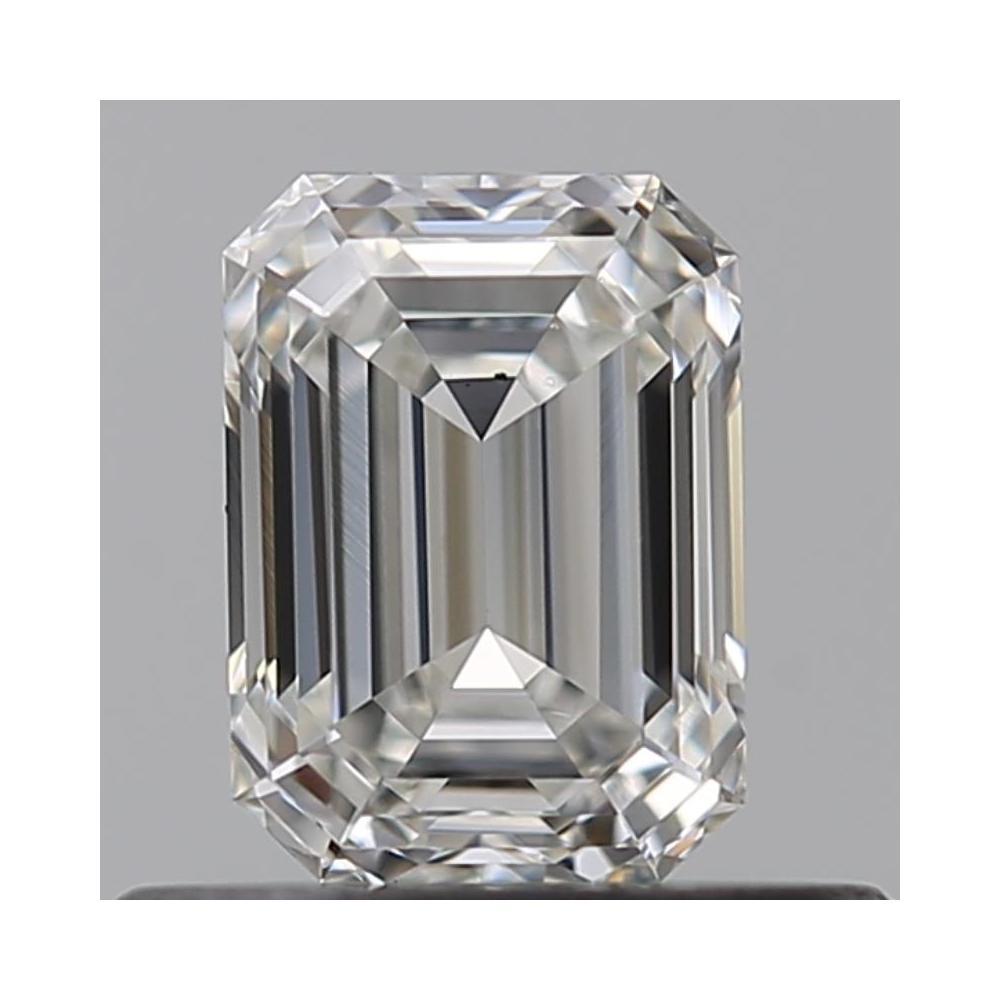 0.51 Carat Emerald Loose Diamond, G, VVS2, Ideal, GIA Certified