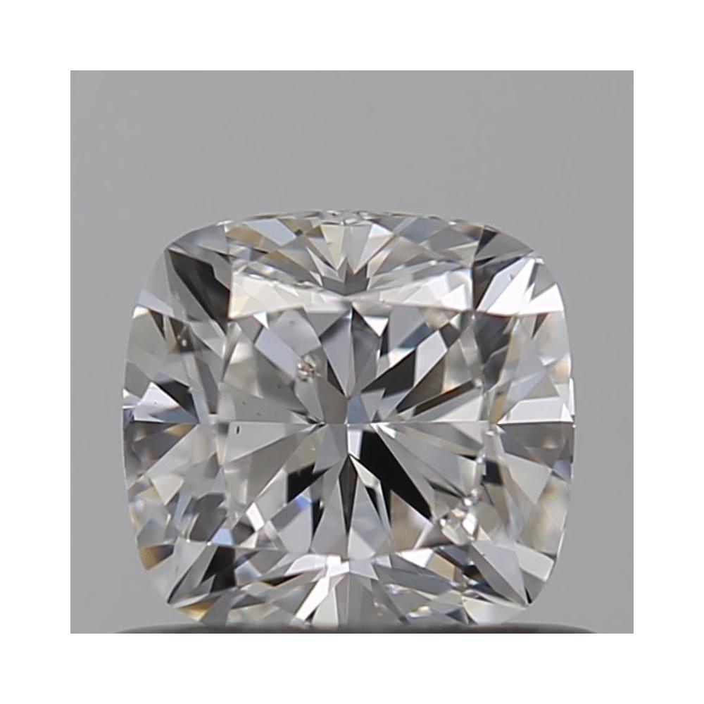 0.52 Carat Cushion Loose Diamond, E, SI1, Ideal, GIA Certified