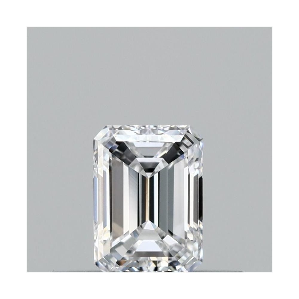 0.31 Carat Emerald Loose Diamond, D, VVS1, Ideal, GIA Certified | Thumbnail