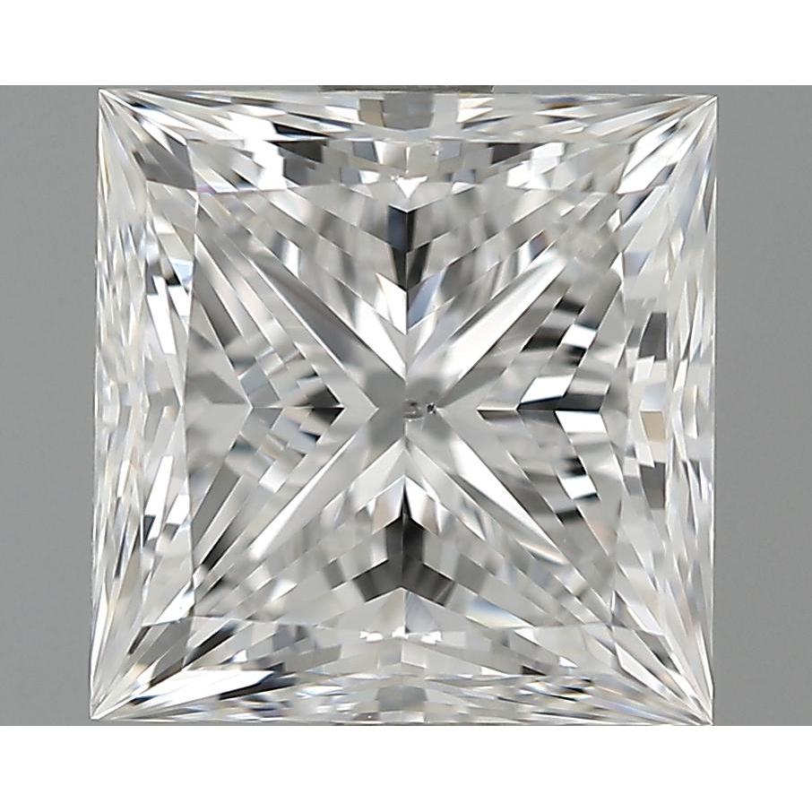 1.70 Carat Princess Loose Diamond, D, SI1, Super Ideal, GIA Certified | Thumbnail