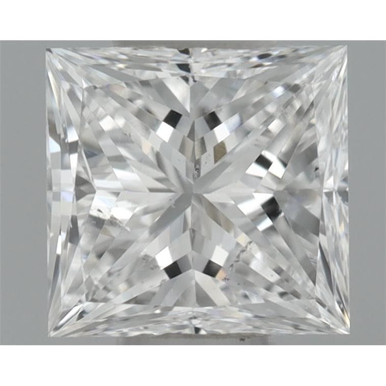 0.33 Carat Princess Loose Diamond, D, SI1, Very Good, GIA Certified | Thumbnail