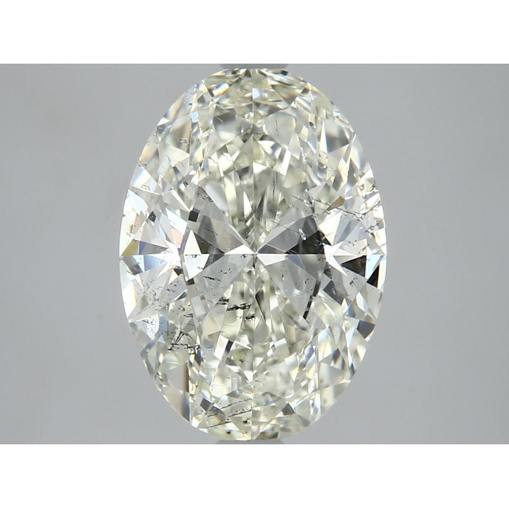 1.51 Carat Oval Loose Diamond, K, I1, Ideal, GIA Certified | Thumbnail