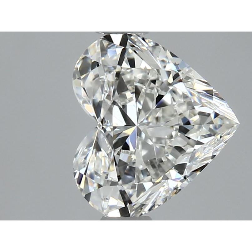0.70 Carat Heart Loose Diamond, G, VVS2, Ideal, GIA Certified | Thumbnail
