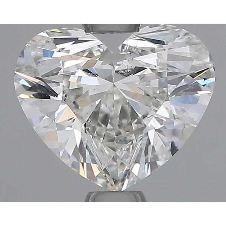 1.01 Carat Heart Loose Diamond, H, SI1, Super Ideal, GIA Certified | Thumbnail