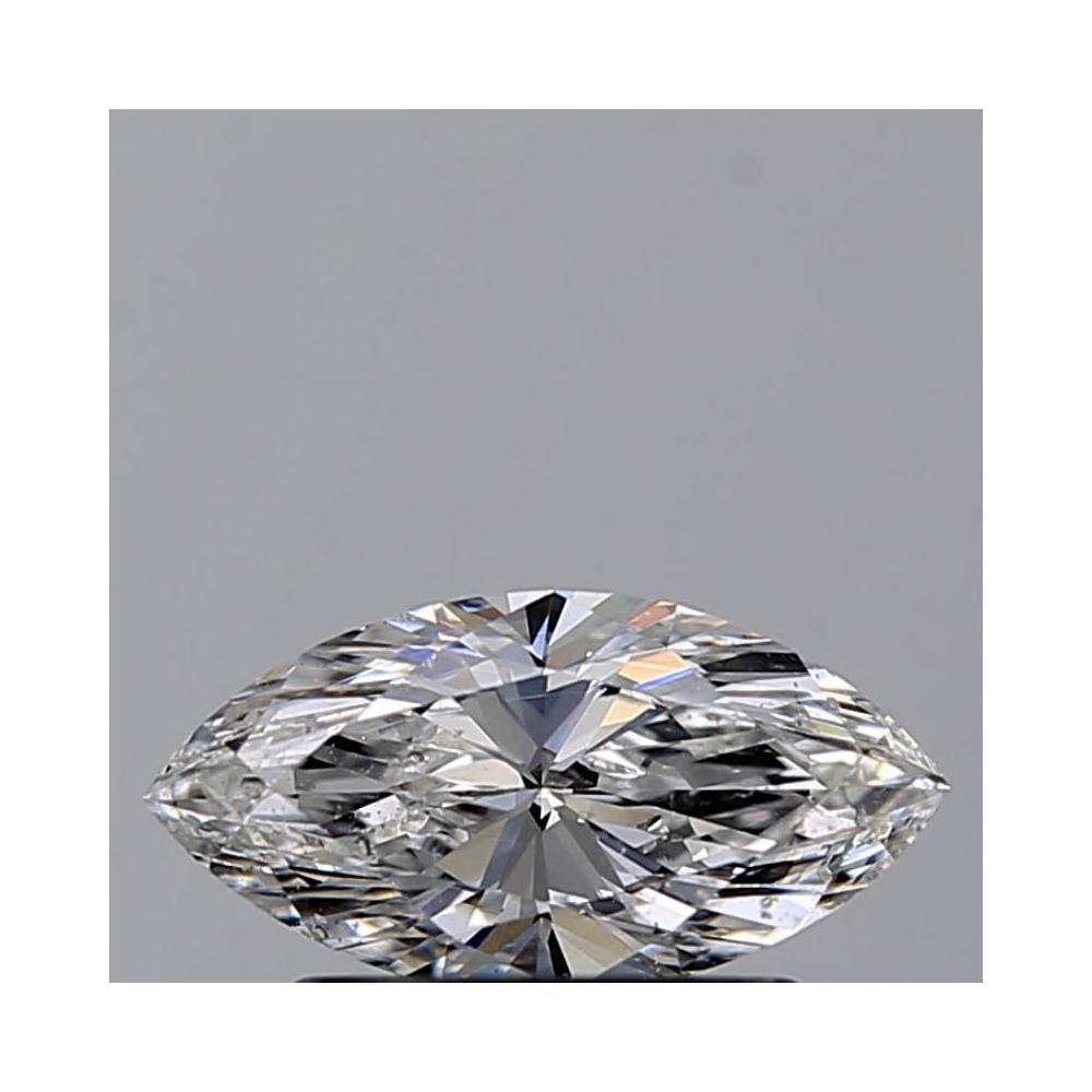 0.61 Carat Marquise Loose Diamond, E, SI2, Ideal, GIA Certified | Thumbnail