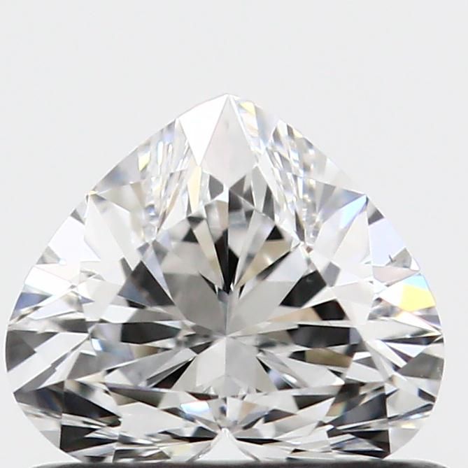 0.51 Carat Heart Loose Diamond, D, VS1, Super Ideal, GIA Certified | Thumbnail