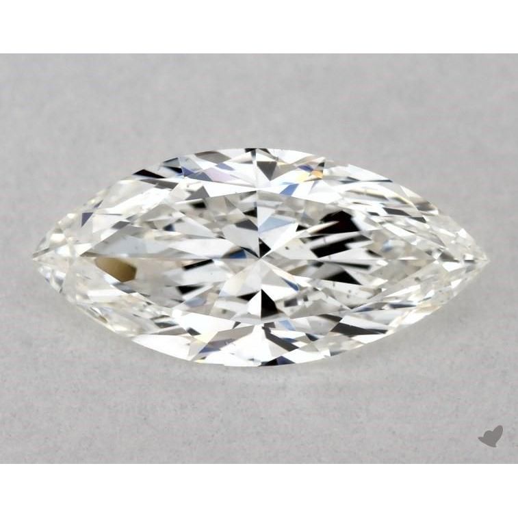 0.51 Carat Marquise Loose Diamond, G, SI1, Ideal, GIA Certified | Thumbnail
