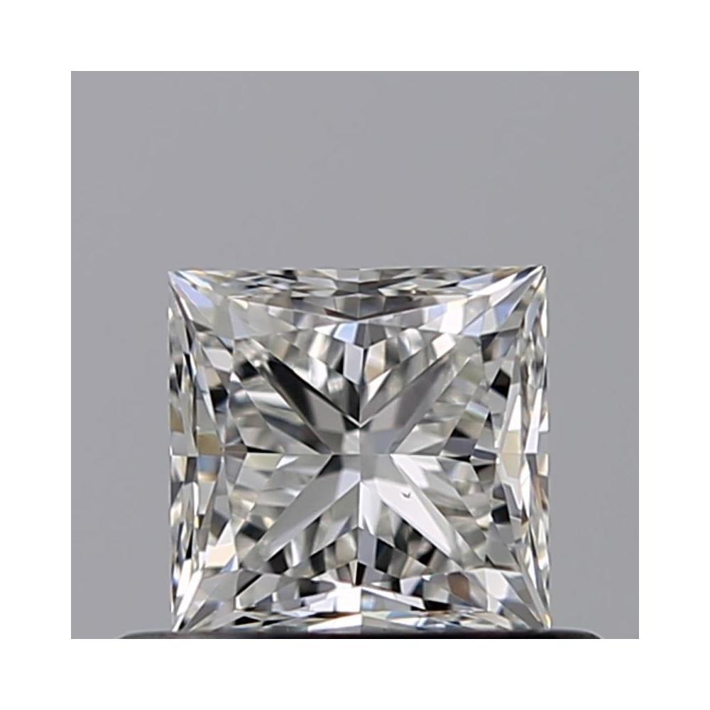 0.51 Carat Princess Loose Diamond, H, VS1, Ideal, GIA Certified | Thumbnail
