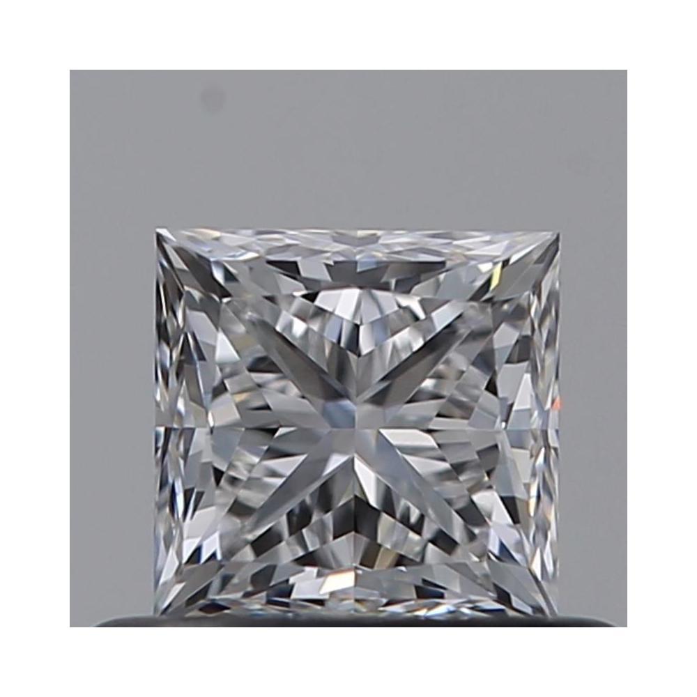 0.51 Carat Princess Loose Diamond, E, VVS2, Ideal, GIA Certified | Thumbnail