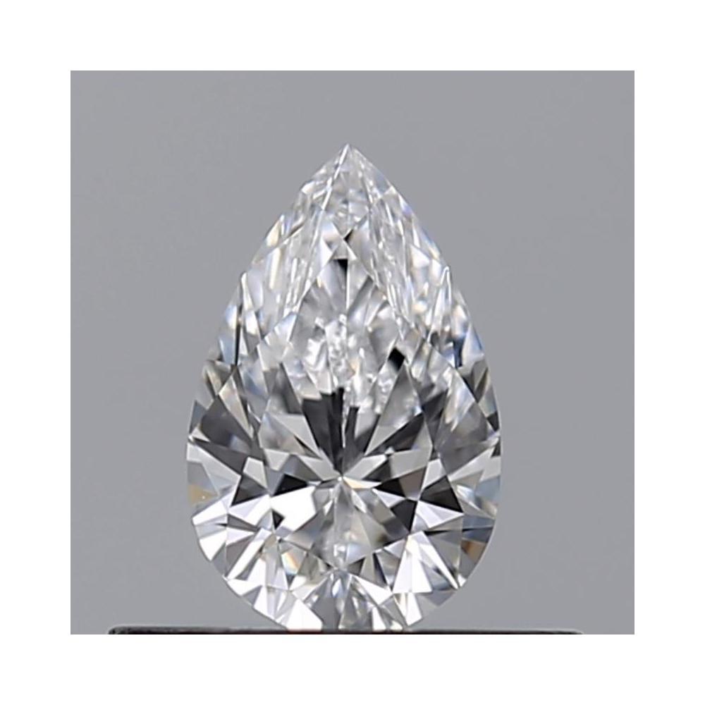 0.36 Carat Pear Loose Diamond, D, VVS2, Ideal, GIA Certified | Thumbnail