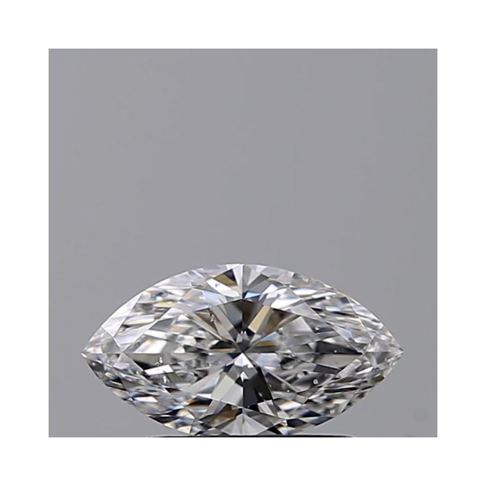 0.61 Carat Marquise Loose Diamond, D, SI1, Ideal, GIA Certified