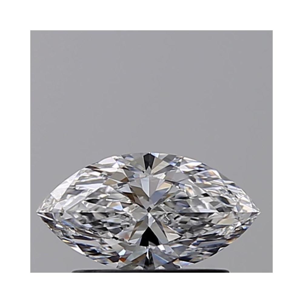 0.60 Carat Marquise Loose Diamond, D, VS2, Ideal, GIA Certified