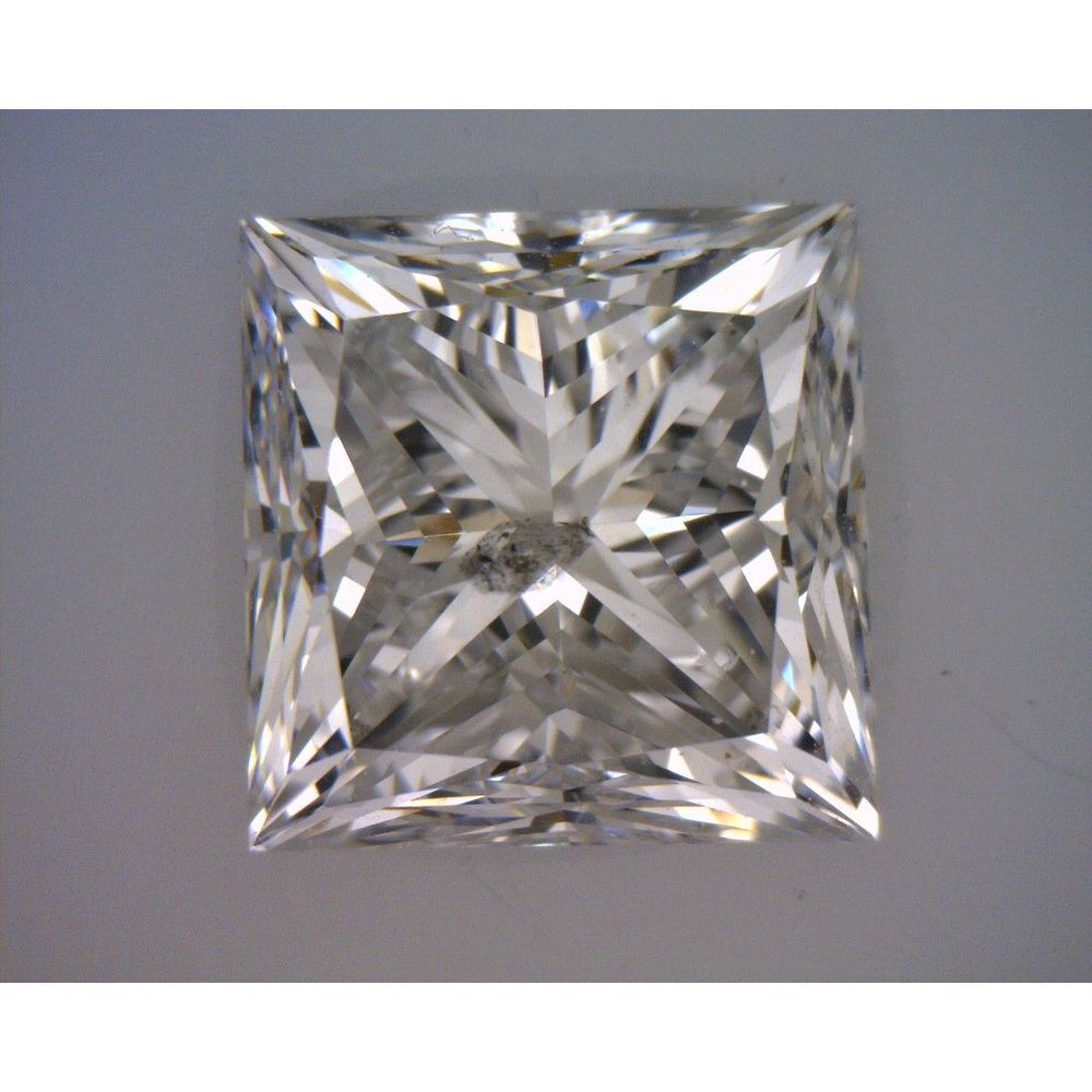 2.53 Carat Princess Loose Diamond, G, SI2, Excellent, GIA Certified