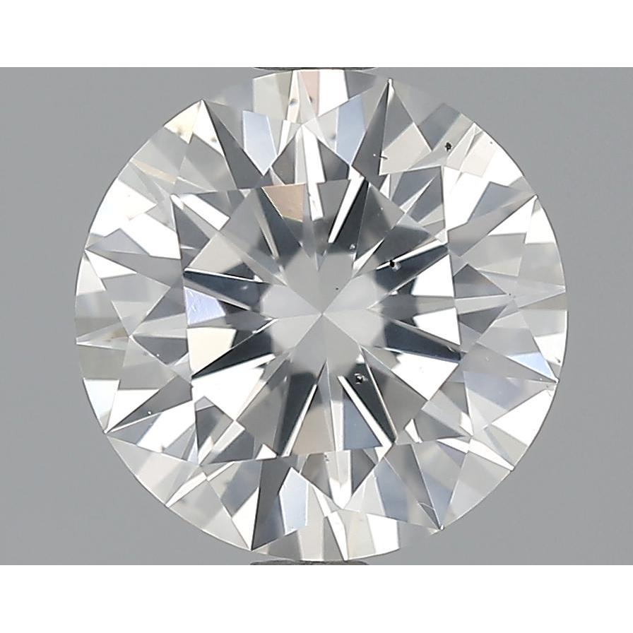 2.12 Carat Round Loose Diamond, H, SI2, Super Ideal, GIA Certified | Thumbnail