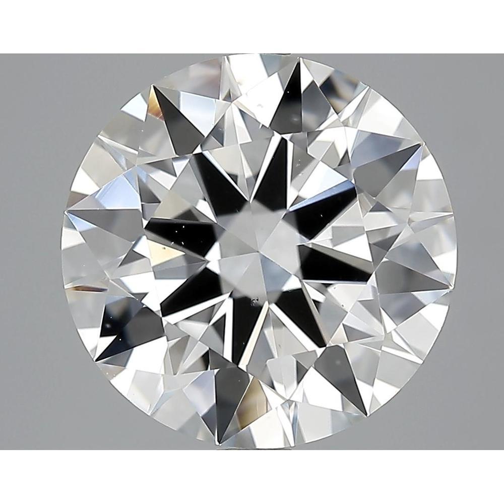 5.03 Carat Round Loose Diamond, E, VS2, Ideal, GIA Certified | Thumbnail