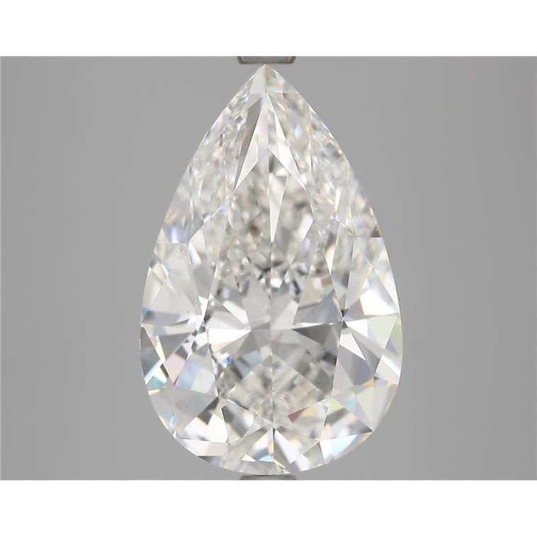 5.02 Carat Pear Loose Diamond, G, VVS2, Ideal, GIA Certified