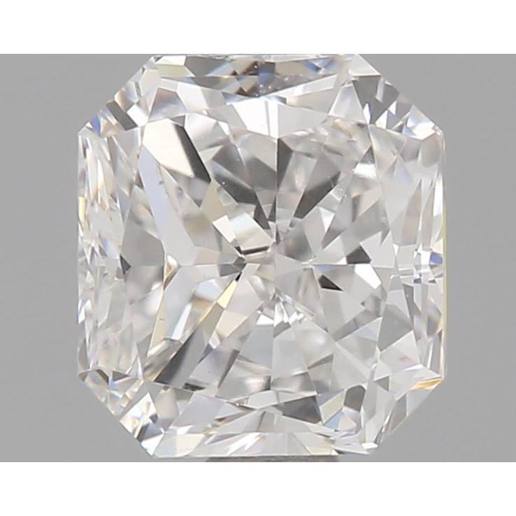 1.00 Carat Radiant Loose Diamond, F, VS2, Very Good, GIA Certified | Thumbnail