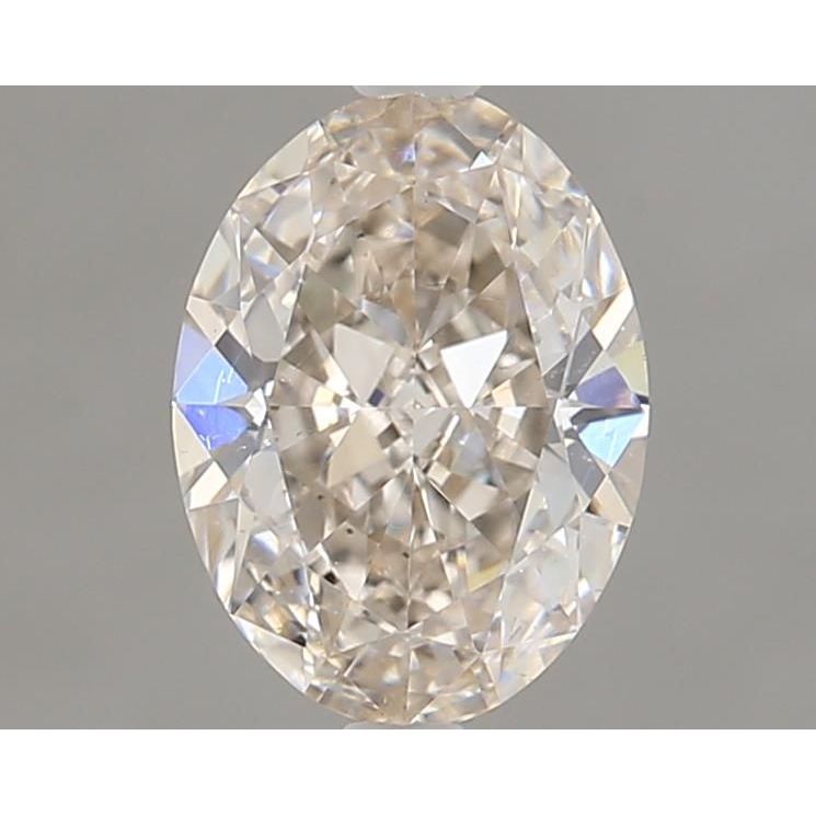 0.70 Carat Oval Loose Diamond, K, SI1, Ideal, GIA Certified | Thumbnail