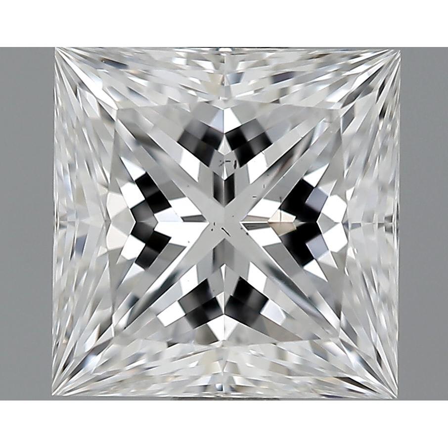1.04 Carat Princess Loose Diamond, D, VS2, Ideal, GIA Certified