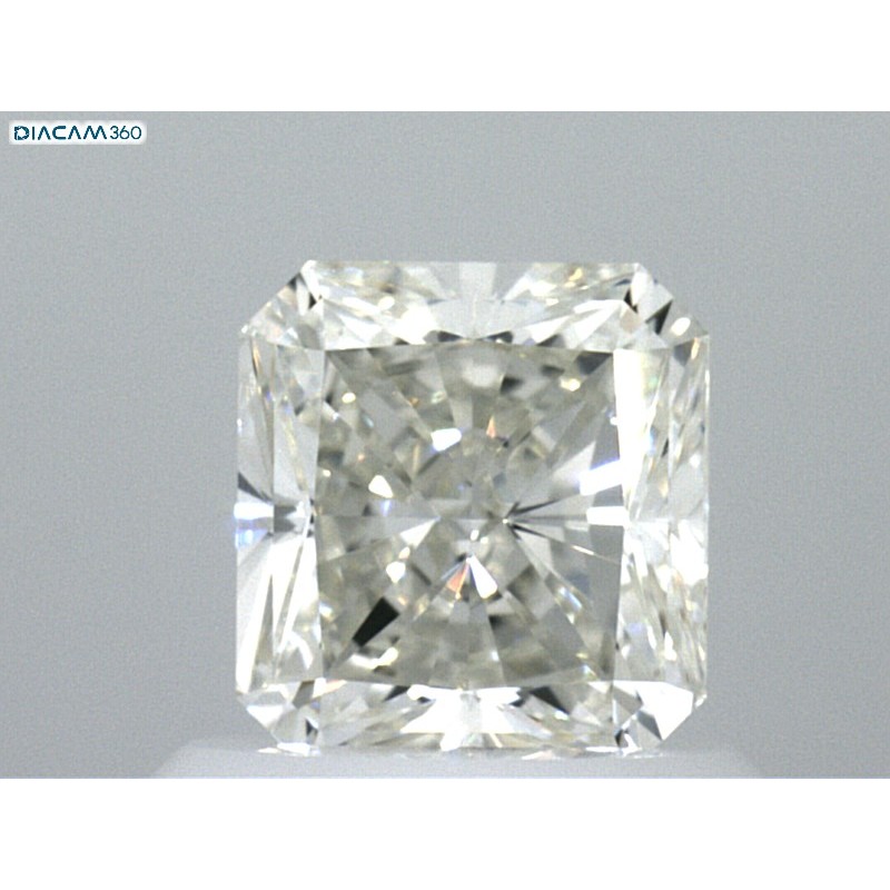 0.92 Carat Radiant Loose Diamond, J, SI1, Ideal, GIA Certified | Thumbnail