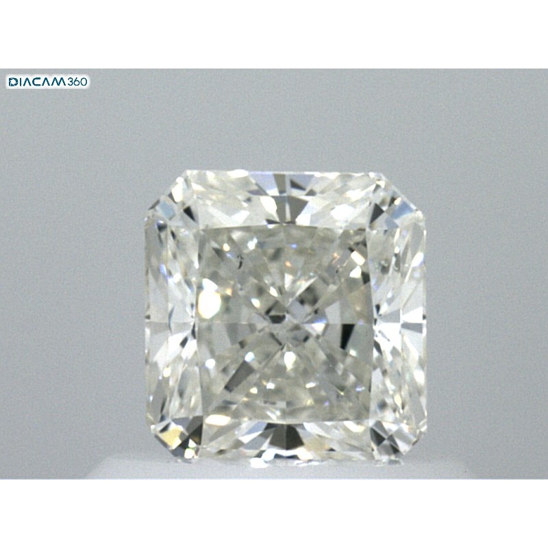 0.73 Carat Radiant Loose Diamond, I, VS2, Excellent, GIA Certified
