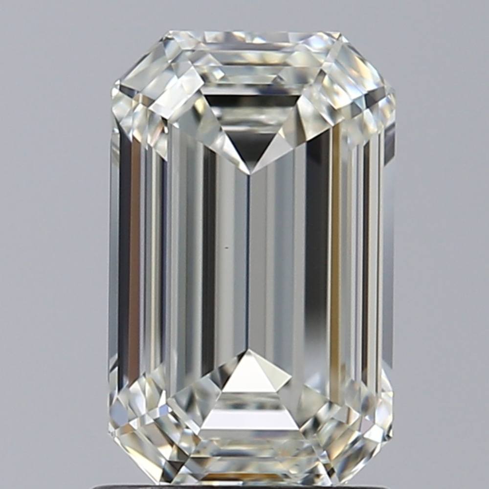 1.51 Carat Emerald Loose Diamond, J, VVS2, Super Ideal, GIA Certified | Thumbnail