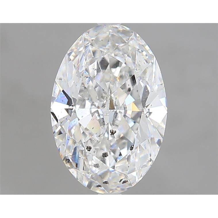 1.58 Carat Oval Loose Diamond, F, SI2, Ideal, GIA Certified | Thumbnail
