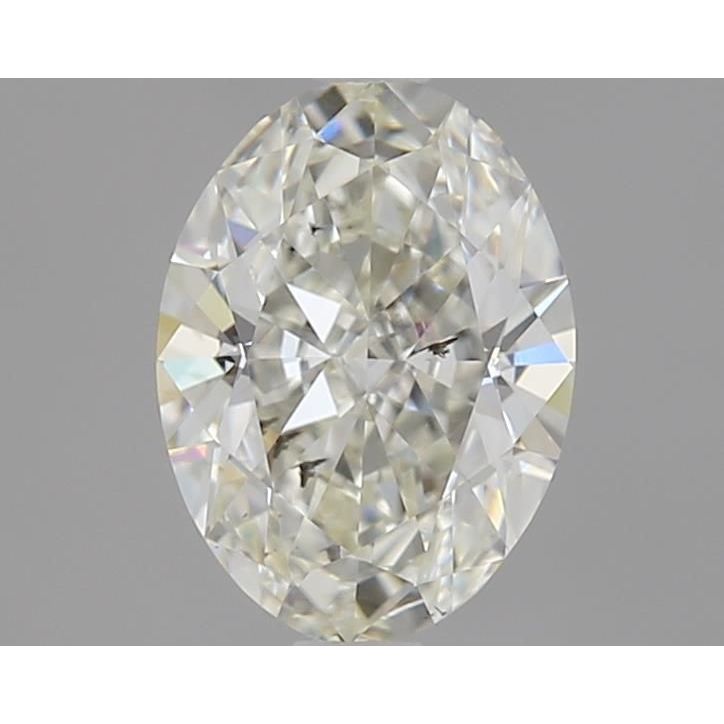 0.83 Carat Oval Loose Diamond, K, SI2, Ideal, GIA Certified