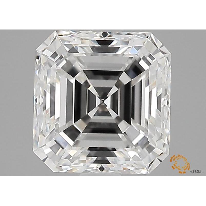 2.50 Carat Asscher Loose Diamond, E, VS1, Super Ideal, GIA Certified | Thumbnail