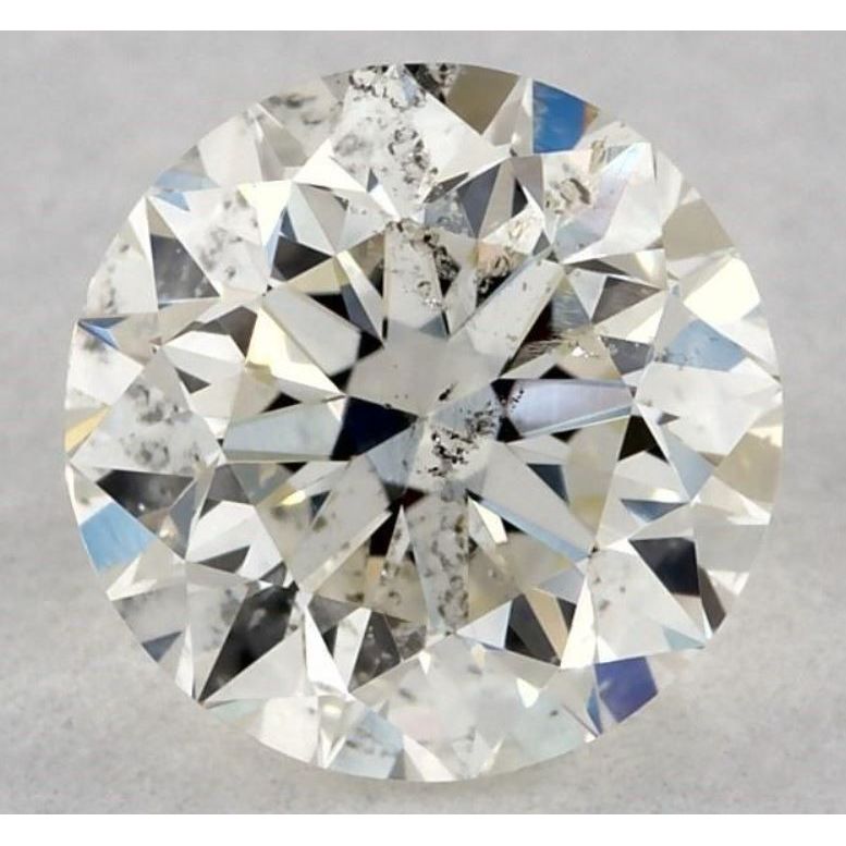 0.40 Carat Round Loose Diamond, K, SI2, Very Good, GIA Certified | Thumbnail