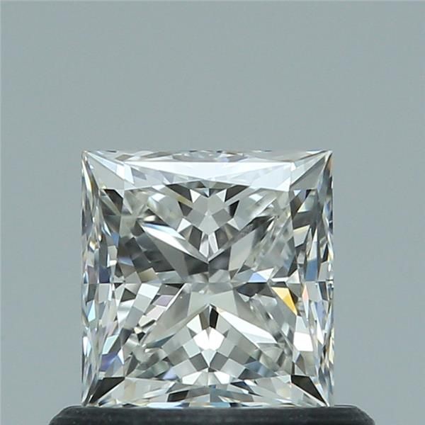 0.70 Carat Princess Loose Diamond, H, VVS2, Ideal, GIA Certified