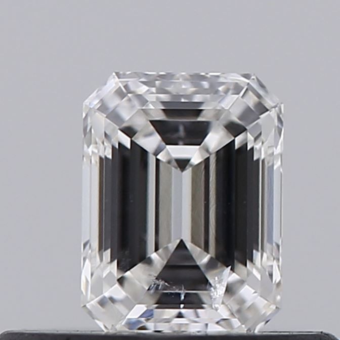 0.31 Carat Emerald Loose Diamond, F, SI2, Ideal, GIA Certified | Thumbnail