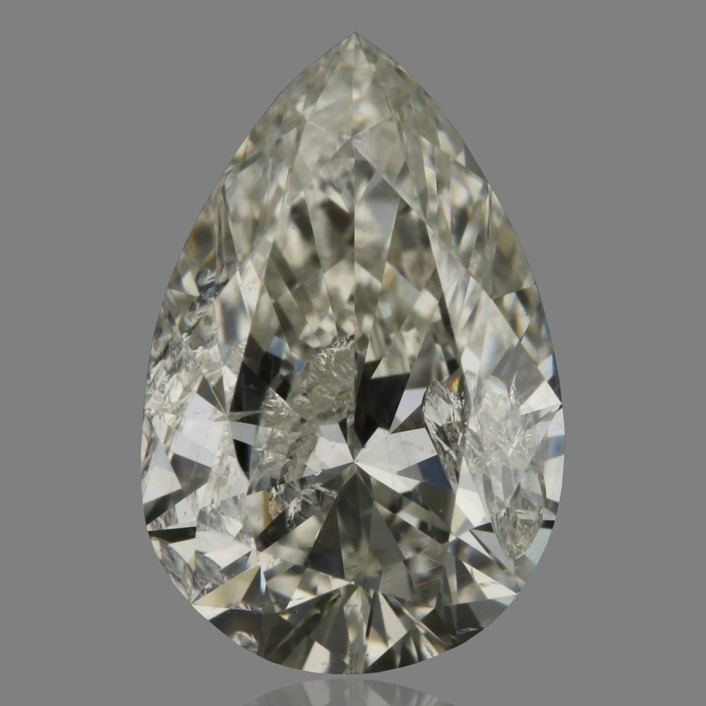 1.01 Carat Pear Loose Diamond, I, I2, Ideal, GIA Certified